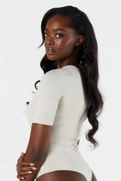 Contour Half Sleeve Bodysuit 38 Contour Half Sleeve Bodysuit -Deals Drape & Denim Store 079003039034 24 3