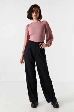 Contour Mesh Sleeve Bodysuit -Deals Drape & Denim Store 079003039234 65 4