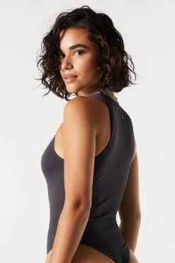 Seamless Ribbed Bodysuit -Deals Drape & Denim Store 079040712325 02 3