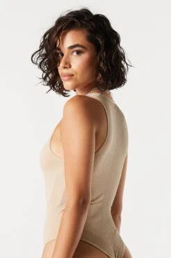 Seamless Ribbed Bodysuit -Deals Drape & Denim Store 079040712325 24 3